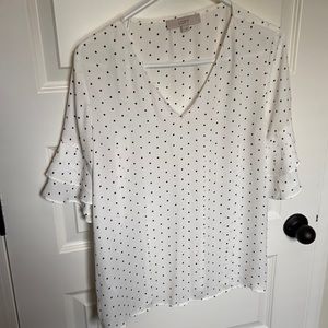 Loft V-Neck Blouse